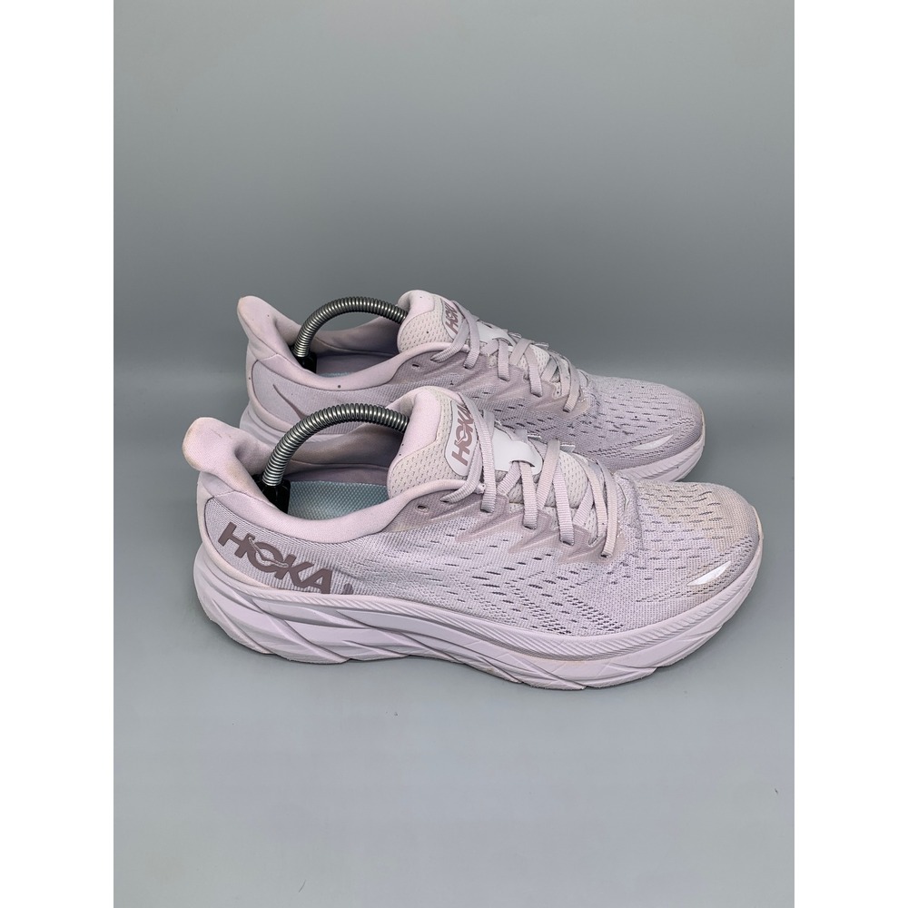 Hoka One Clifton‎ 8 Lavender Running Shoes Women's Sz 11B